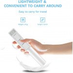 Wholesale LED Light Slim Wireless Bluetooth Remote Extendable Selfie Stick with Tripod Stand (White)